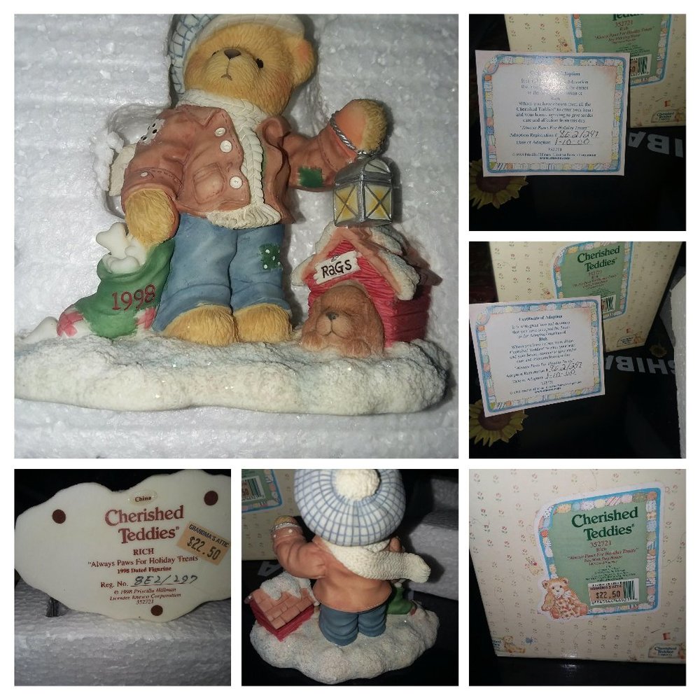 Cherished Teddies sorry had wrong price it has now been updated